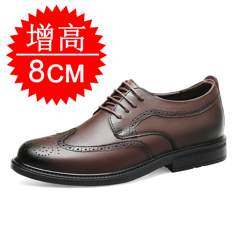 Men'S Shoes To Increase Height - Onzichtbare verhogende schoenen voor heren, 8