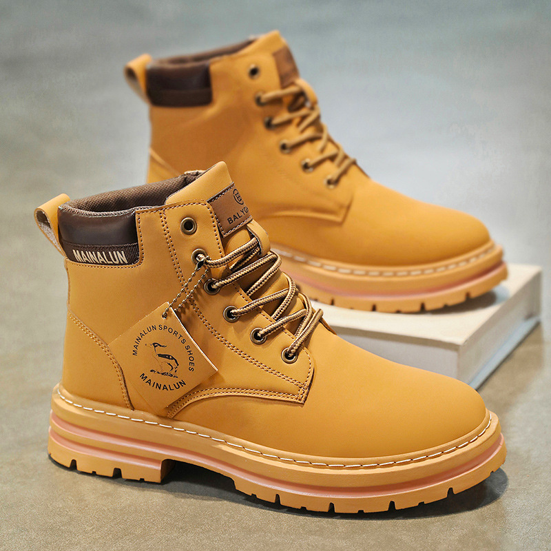 Men Shoes Classic - Klassieke Heren Hoge Laarzen Hoge Kwaliteit