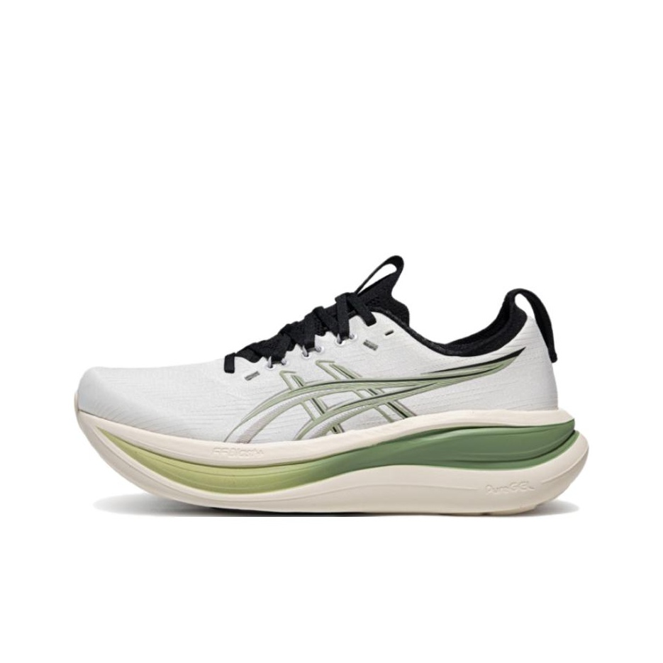 Men'S Shoes Green And White - ASICS GEL NIMBUS 28 Hardloopschoenen Unisex