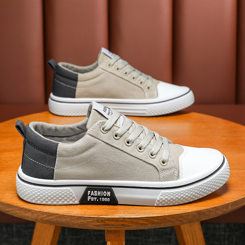 Men Shoes Classic - Klassieke canvas sneakers voor heren, lichtgewicht,