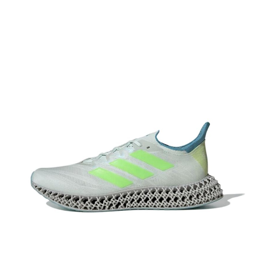 Men'S Shoes Green And White - Adidas 4DFWD 4 Low top hardloopschoenen
