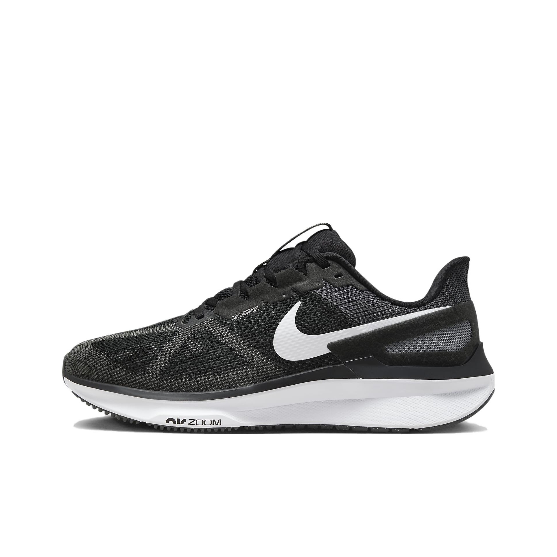 Men'S Shoes Nike Black - Nike Zoom Structure 25 Mesh Low-top