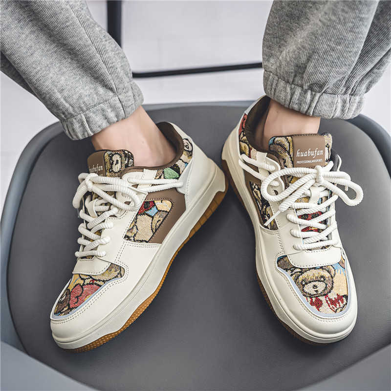 Men'S Shoes To Increase Height - Platform verhoogt de hoogte Heren skaterschoenen
