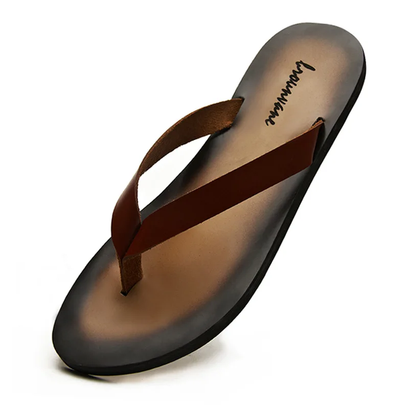 Men Shoes Classic - Klassieke lederen herenslippers 2026 zomer nieuwe