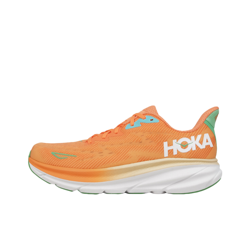Men'S Shoes Green And White - HOKA ONE ONE Clifton 9 hardloopschoenen
