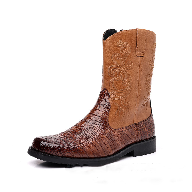 Leren westernlaarzen voor here - Men Shoes Classic recensie en prijs