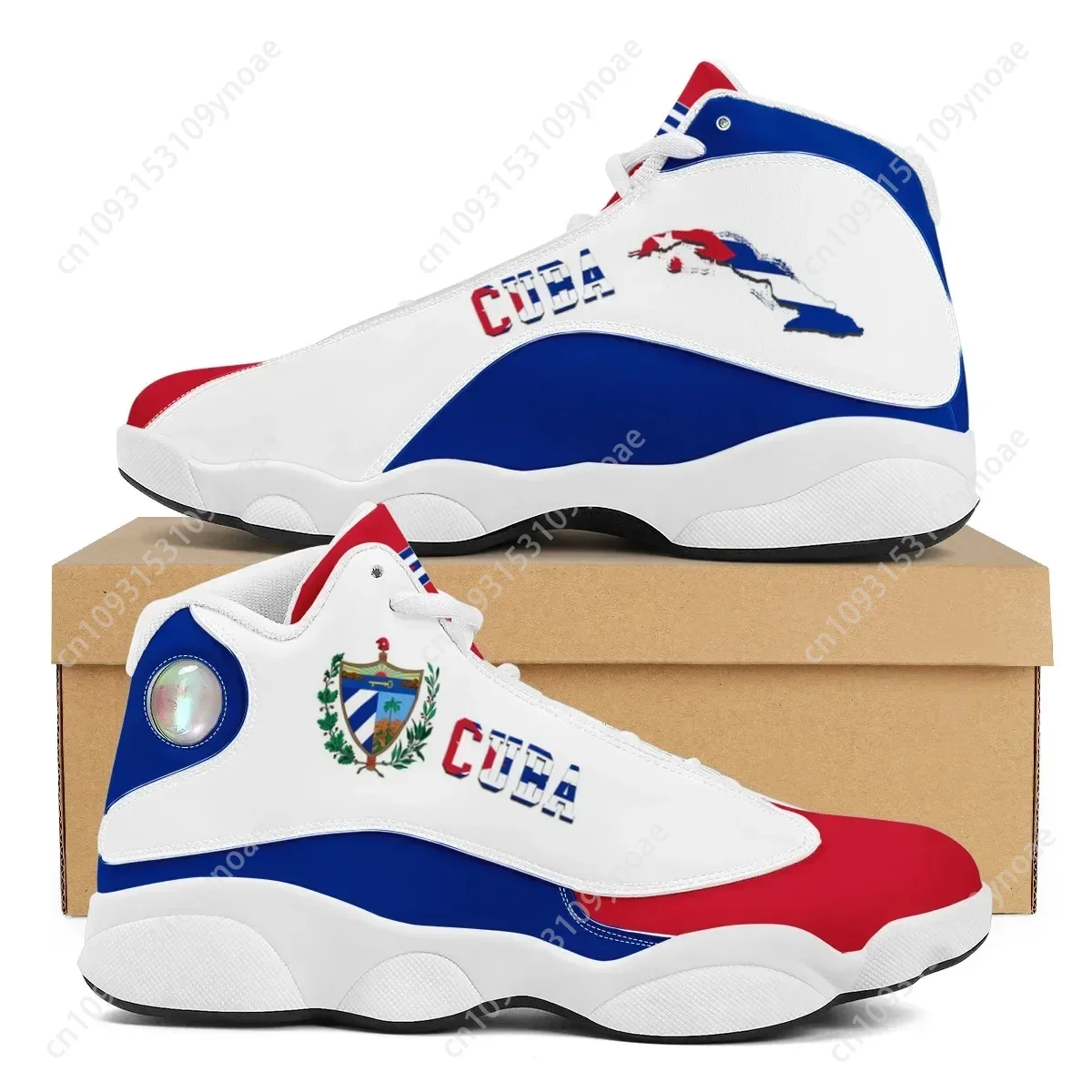CUBA Vlag Print Cool Mannen Ba - Men'S Shoes Basketball recensie en prijs
