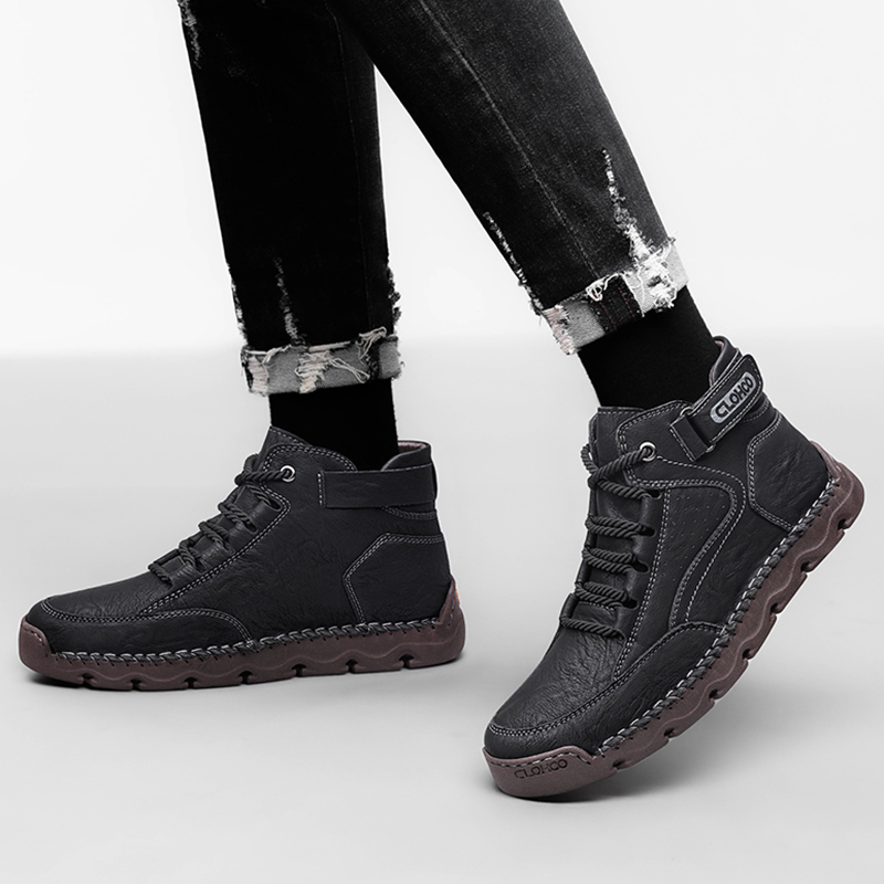 CLOHOO Handgestikte Herenschoe - Men'S Shoes Temu recensie en prijs