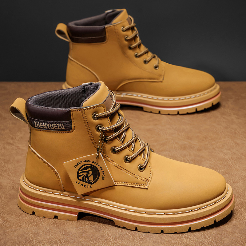 Herfst- en winter retro korte  - Men'S Shoes To Increase Height recensie en prijs