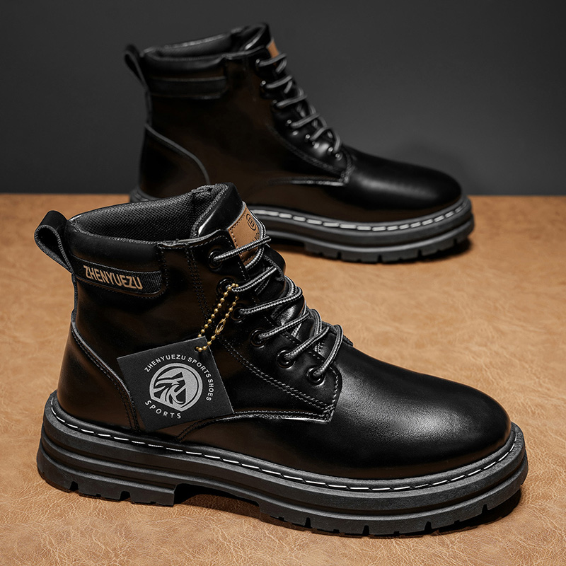 Herfst- en winter retro korte  - Men'S Shoes To Increase Height recensie en prijs