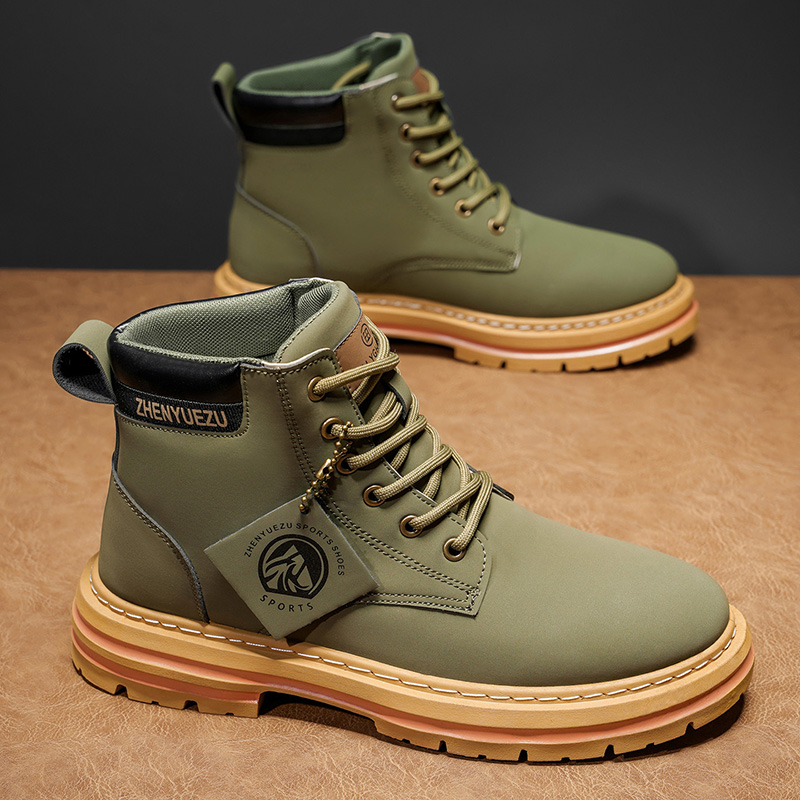 Herfst- en winter retro korte  - Men'S Shoes To Increase Height recensie en prijs