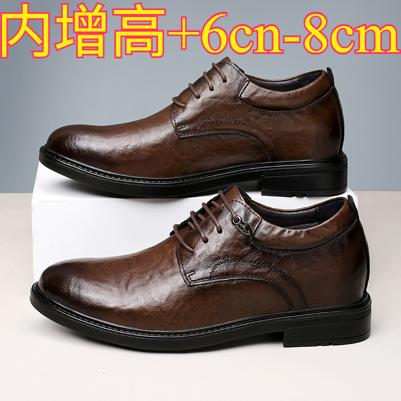 Leren casual verhogende schoen - Men'S Shoes Temu recensie en prijs